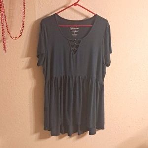 Torrid Super Soft Knit Babydoll Shirt